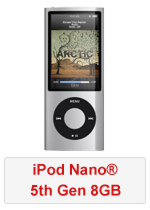 iPod Nano® 5th Gen 8GB (Refurbished by EB Games) (preowned)