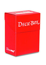Ultra Pro: 80 Card Deck Box - Red