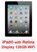 iPad® with Retina Display 128GB WiFi - Black (Refurbished by EB Games) (preowned)