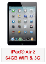 iPad® Air 2 64GB 3G - Space Gray (Refurbished by EB Games) (preowned)