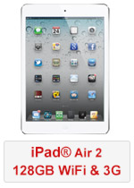 iPad® Air 2 128GB 3G - Silver (Refurbished by EB Games) (preowned)