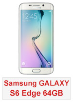 Samsung Galaxy S6 edge - 64GB White Pearl (preowned)